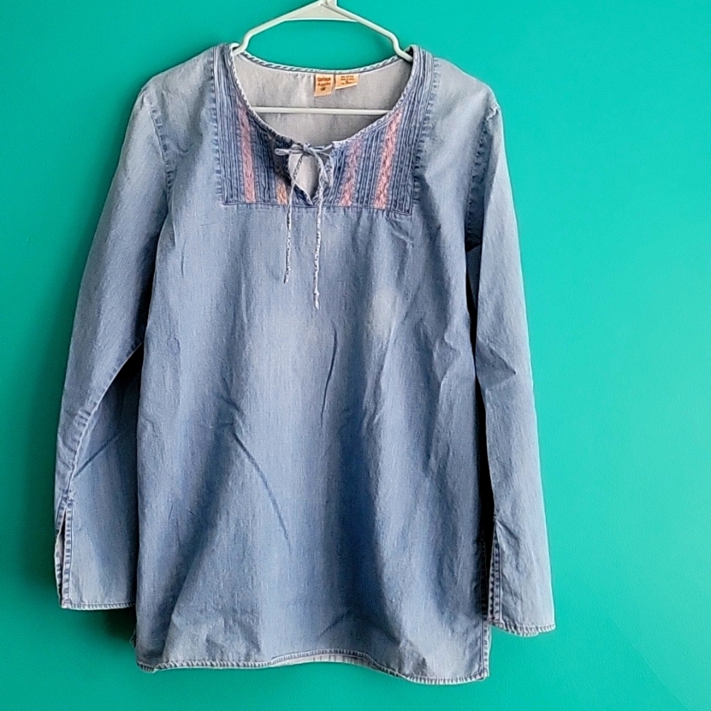 Women's Denim Blouse